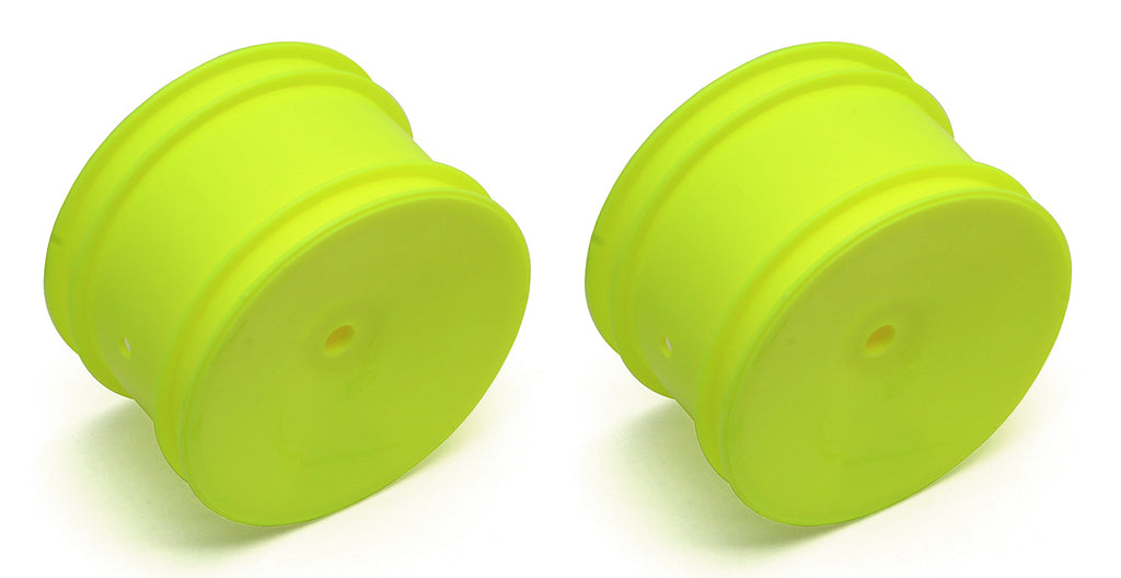 TEAM ASSOCIATED 12mm Hex 2.2" Rear Buggy Hex Wheels B6/B64 Yellow - 9696