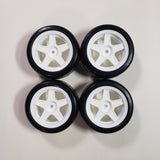 RUSH Mini Tire 40x Round 5 Spoke Wheel 0 Offset Premount - RU-0488