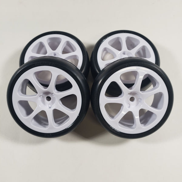 RUSH VR3 36X White Seven Spoke Type A Yellow Premount - RU
