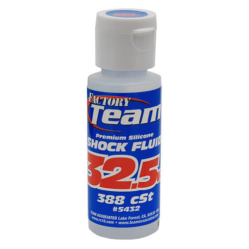 TEAM ASSOCIATED 32.5 WT SILICONE SHOCK OIL 2 OZ - 388 CST - 5432 - ActivRC