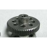TRINITY 64 Pitch Hard Anodized Aluminum Pinion Gear (35-54 Tooth)