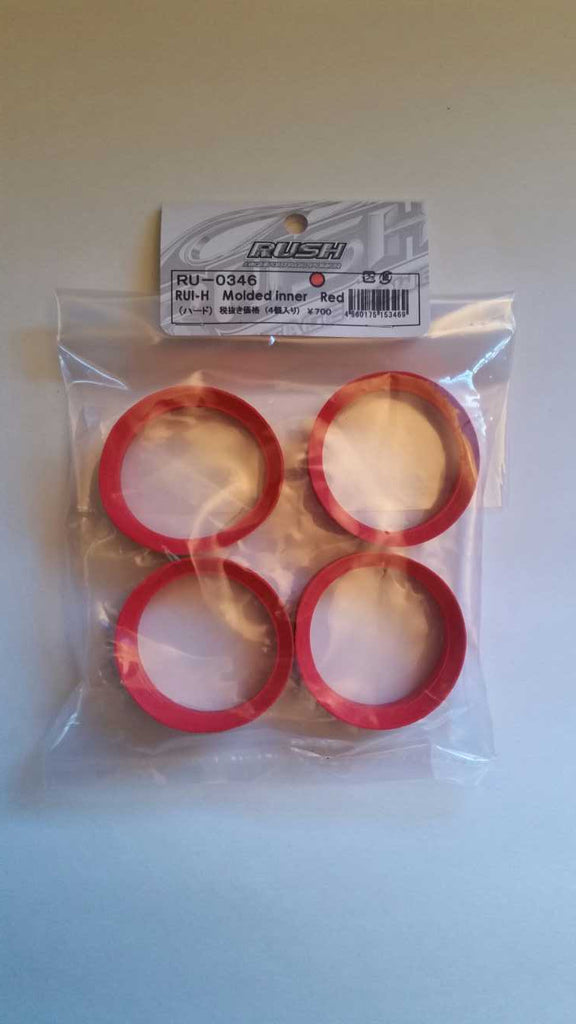 RUSH Red Firm Inserts  - RU-0346 - ActivRC