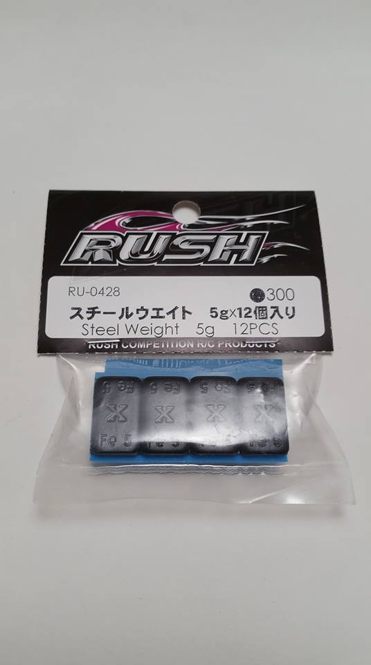 RUSH Steel Weight Set 5g (12) - RU-0428