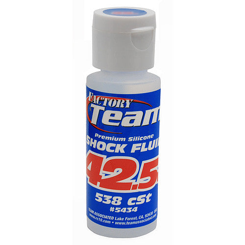 TEAM ASSOCIATED 42.5 WT SILICONE SHOCK OIL 2 OZ - 538 CST - 5434 - ActivRC