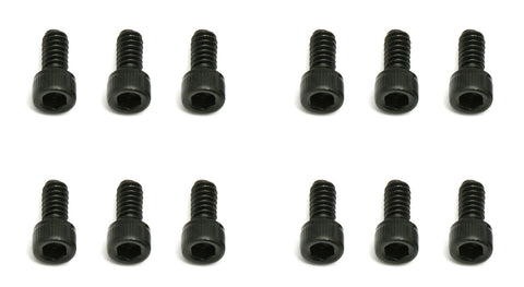 TEAM ASSOCIATED SCREWS, 4-40 x 1/4" SHCS STEEL - 6285 - ActivRC