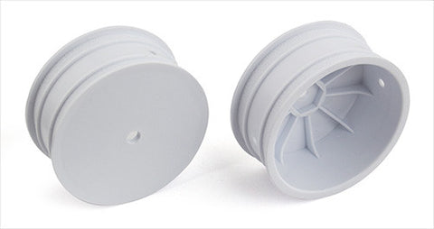 TEAM ASSOCIATED 12mm Hex 4WD 2.2" Front Buggy Wheels B64 White - 92095