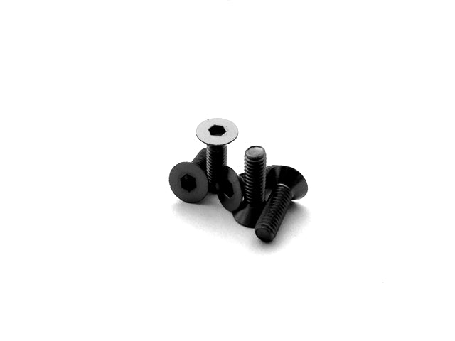 HIRO SEIKO Alloy Hex Socket Flat Head Screw Black M3x5 - 48149