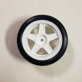 RUSH Mini Tire 30x Round 5 Spoke Wheel 0 Offset Premount - RU-0486