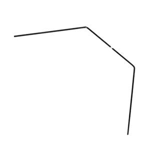 ARC R10 R11 FRONT ANTI-ROLL BAR 1.0mm - R107009 - ActivRC