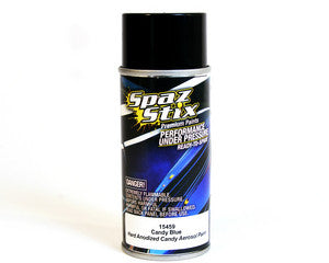 SPAZ STIX CANDY BLUE AEROSOL PAINT 3.5OZ - SZX15459 - ActivRC