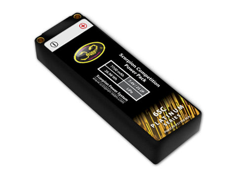 SCORPION Competition Power Pack (2S 7700 mAh) - Platinum Series