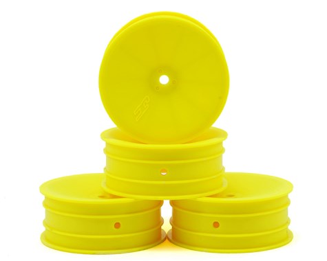 JCONCEPTS 12mm Hex Mono 2.2" Front Wheels B6/B5/RB6 Yellow (4pcs) - JCO3347Y